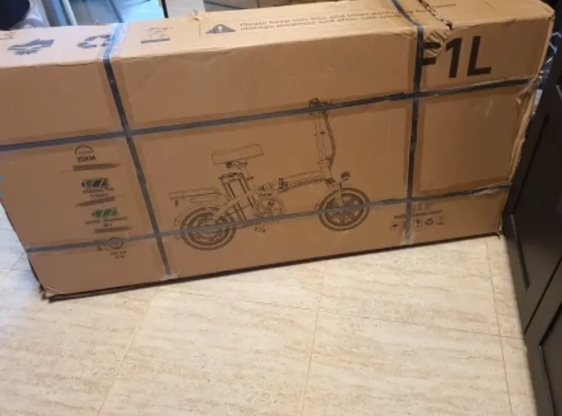 URLIFE F1L EU elcykel Black stelstørrelse by