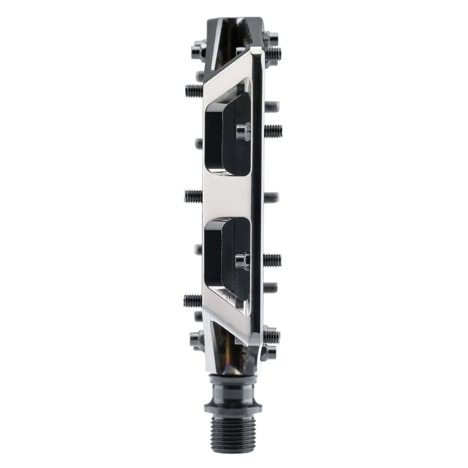 DMR Vault Black Chrome platformpedal concave alu