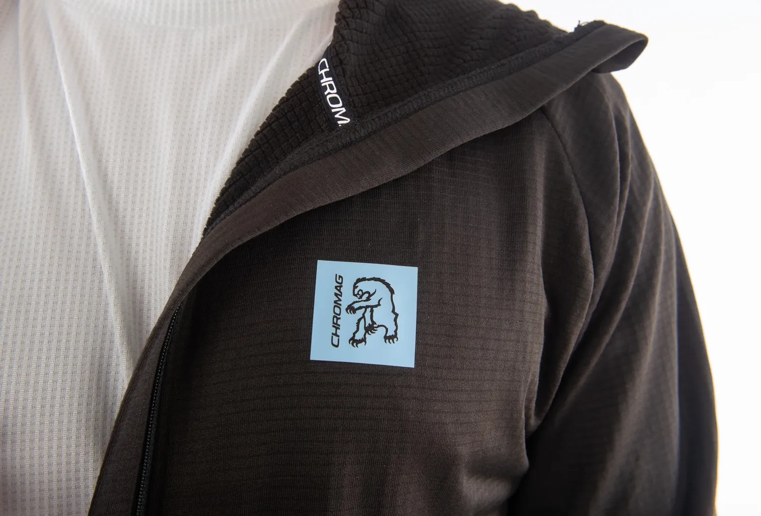 Chromag Destin Full Zip Hoody hættetrøje sort