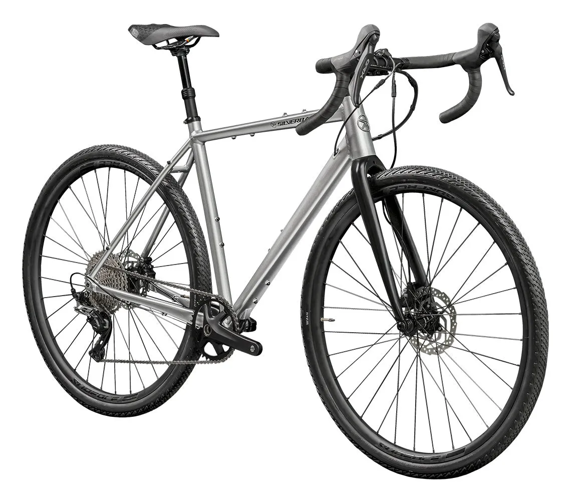 Silverback SE Series GR AL 11 gravelcykel S sølv 1x11