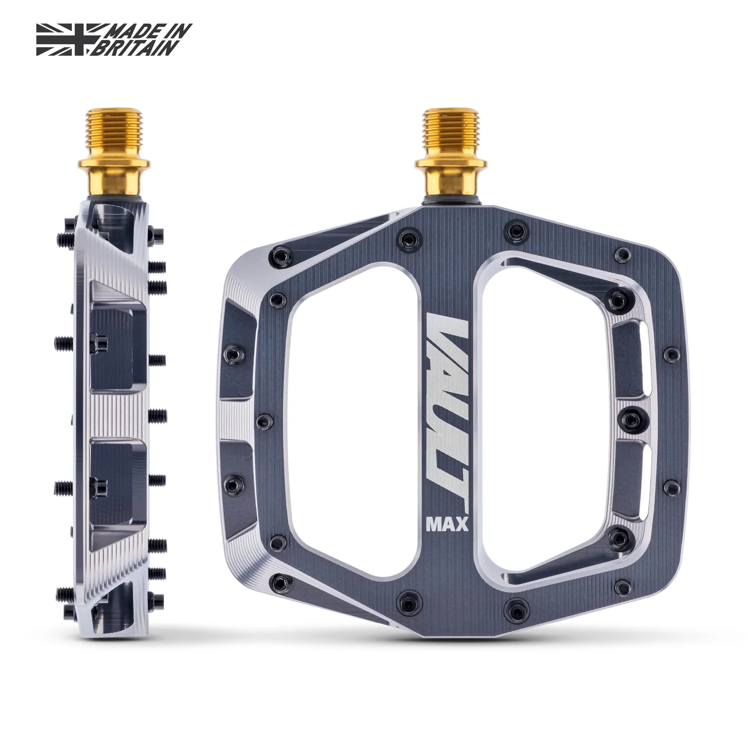 DMR Bikes Vault Max Ti platformpedal sort stor