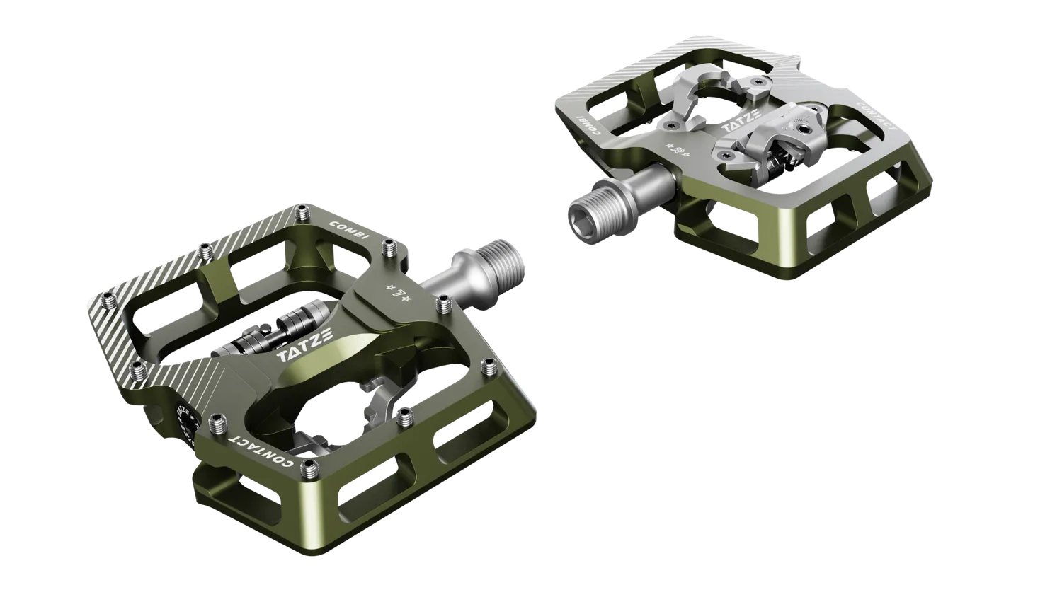 TATZE CONTACT COMBI kombipedal sort SPD