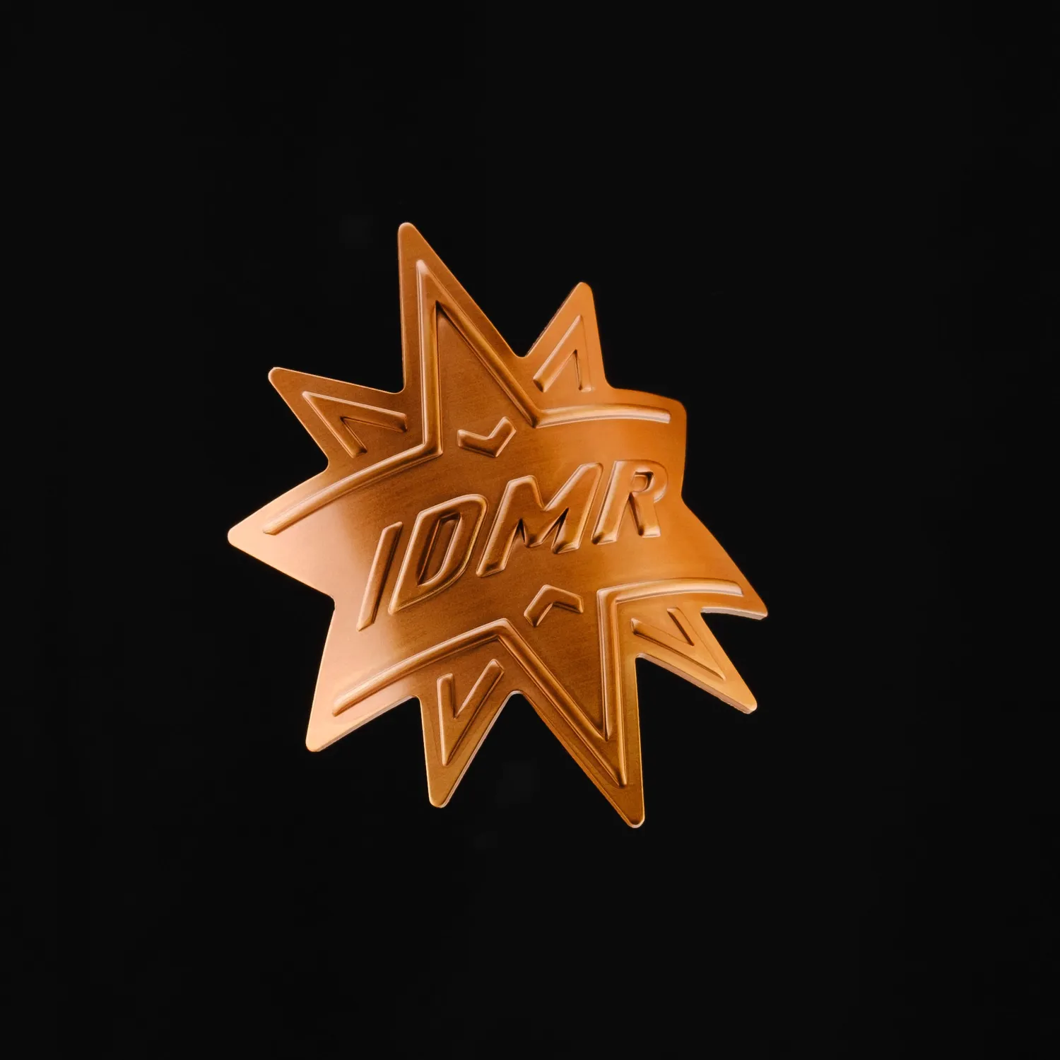 DMR Trailstar head badge emblem alu