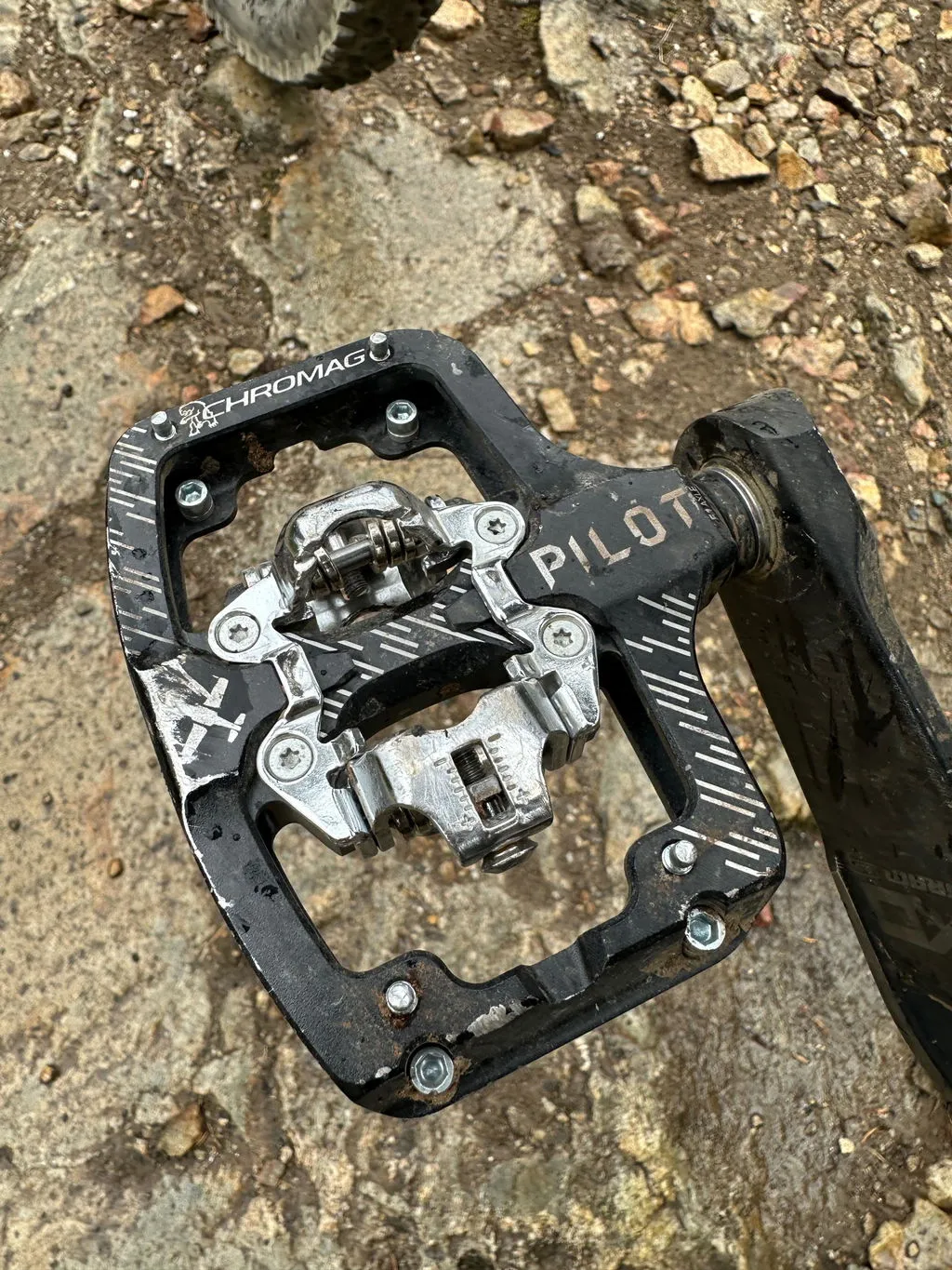 Chromag Pilot klikpedaler sort dobbeltsidet SPD