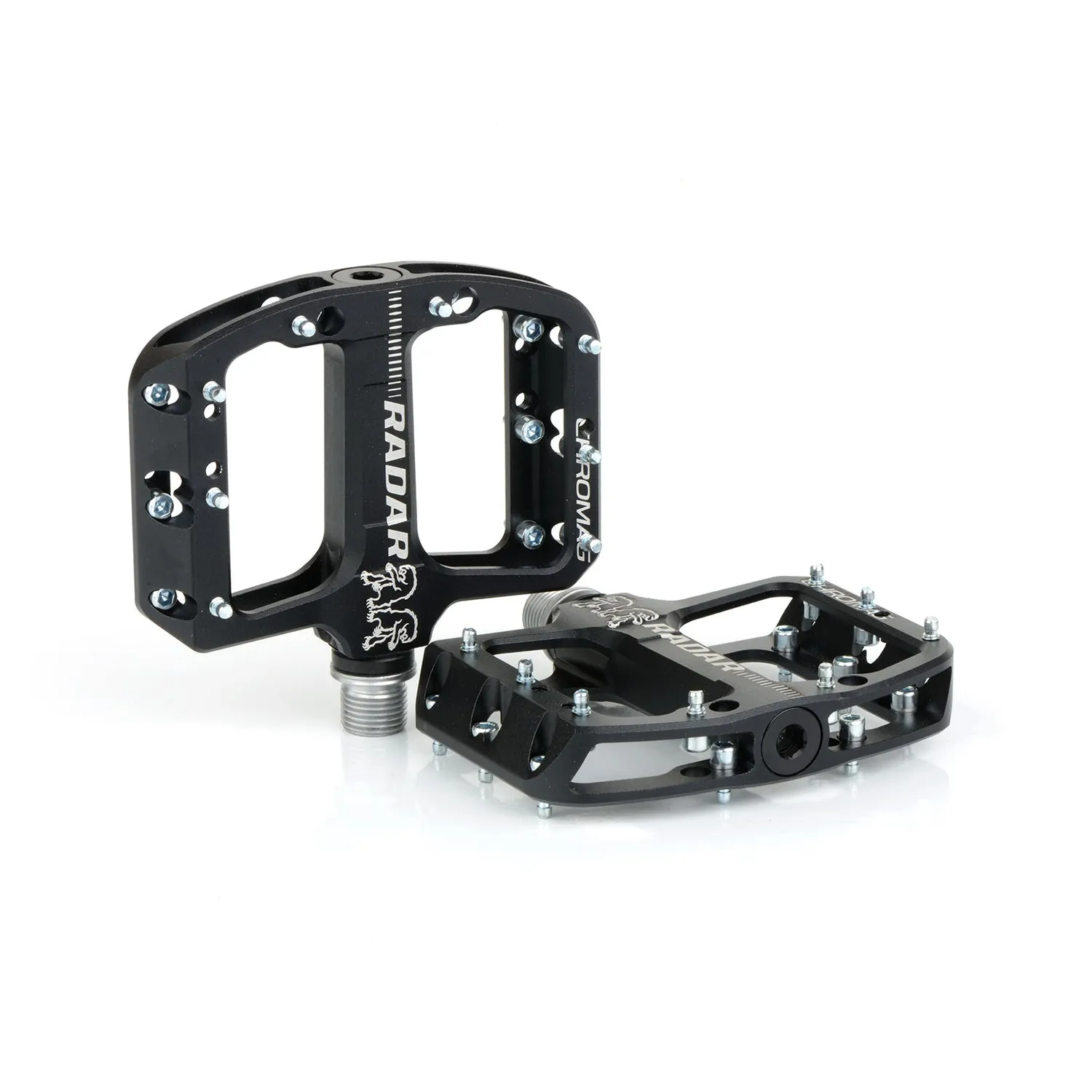 Chromag Radar platformpedaler sort til børn lette