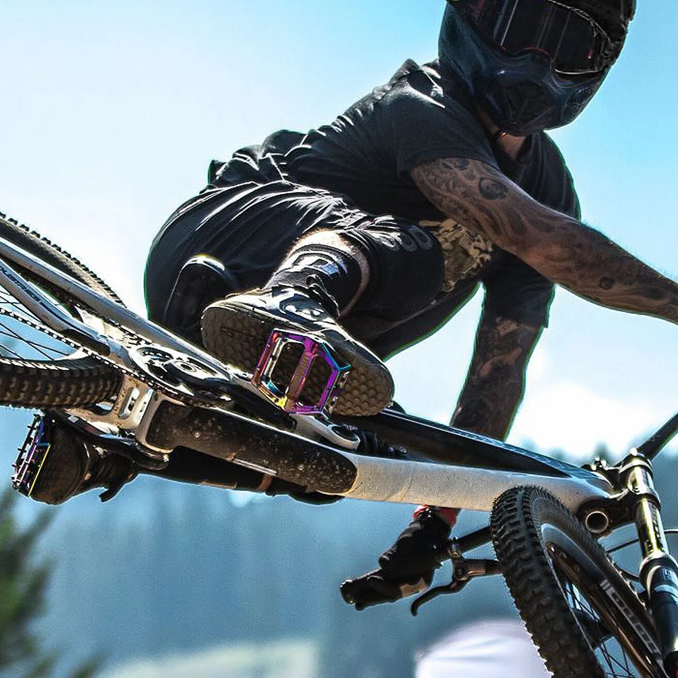 DMR Bikes Vault Lacon platformpedaler blå