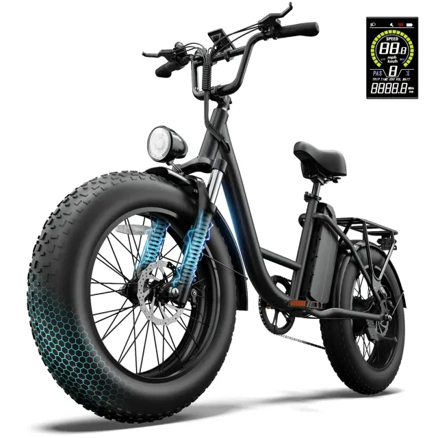 URLIFE E20 Pro elcykel sort EU-version