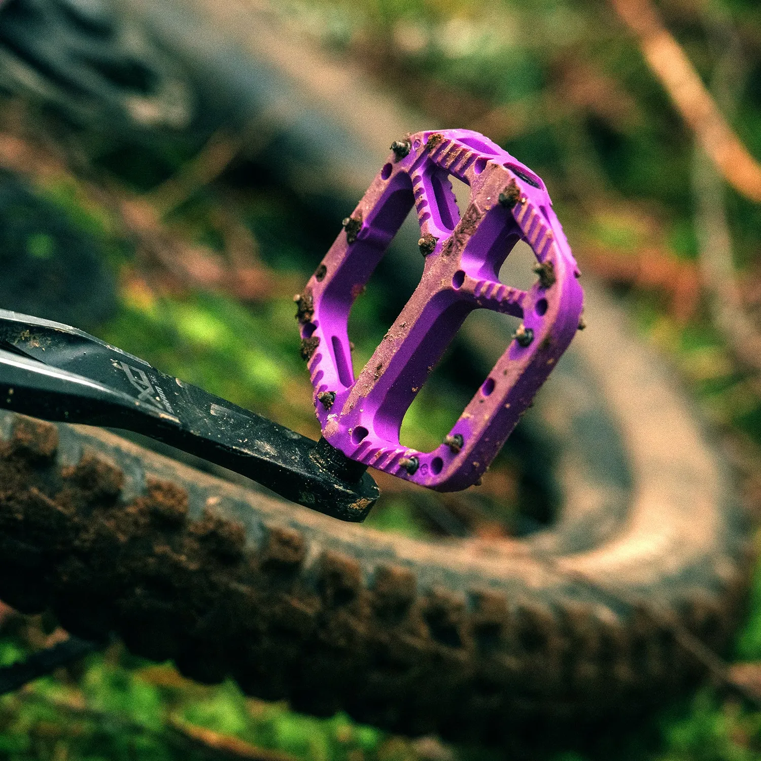 OneUp Composite platformpedaler sort med grip