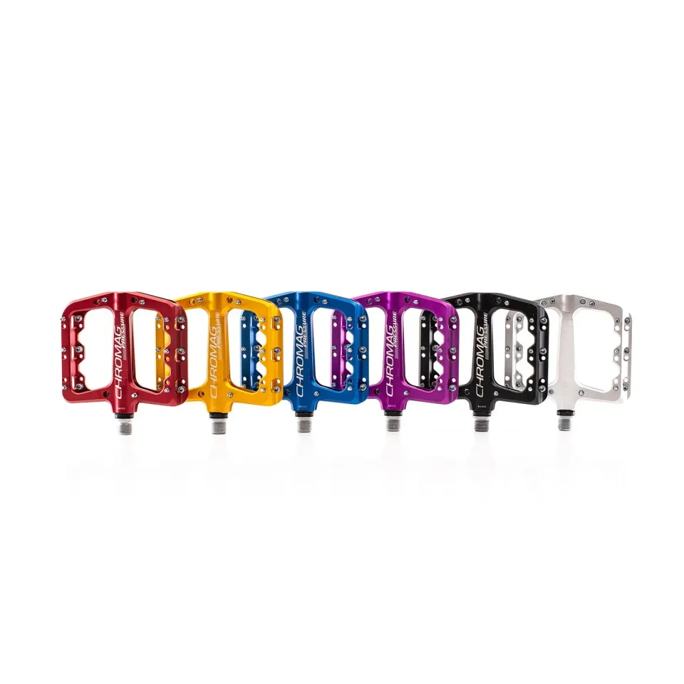Chromag Pressure platformpedaler sort alloy