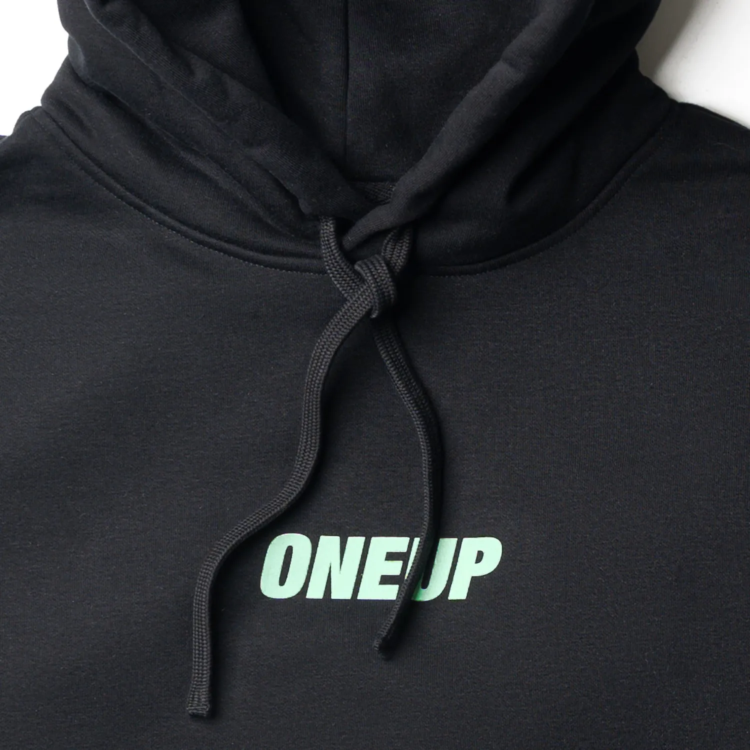 OneUp Team Logo hættetrøje sort oversized