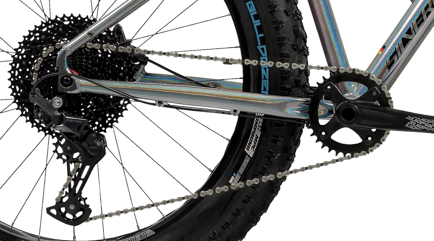Silverback SE Fat Explorer fatbike 26" rainbow pearl 1x12