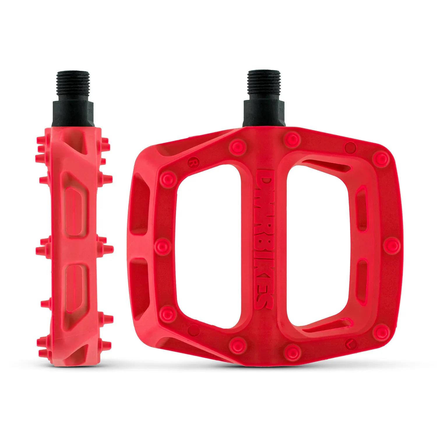 DMR V6 pedaler sort nylon platform MTB