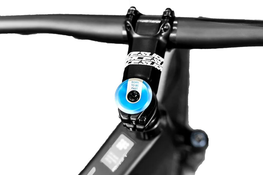 Silverback B2BF topcap blå 33 mm alloy