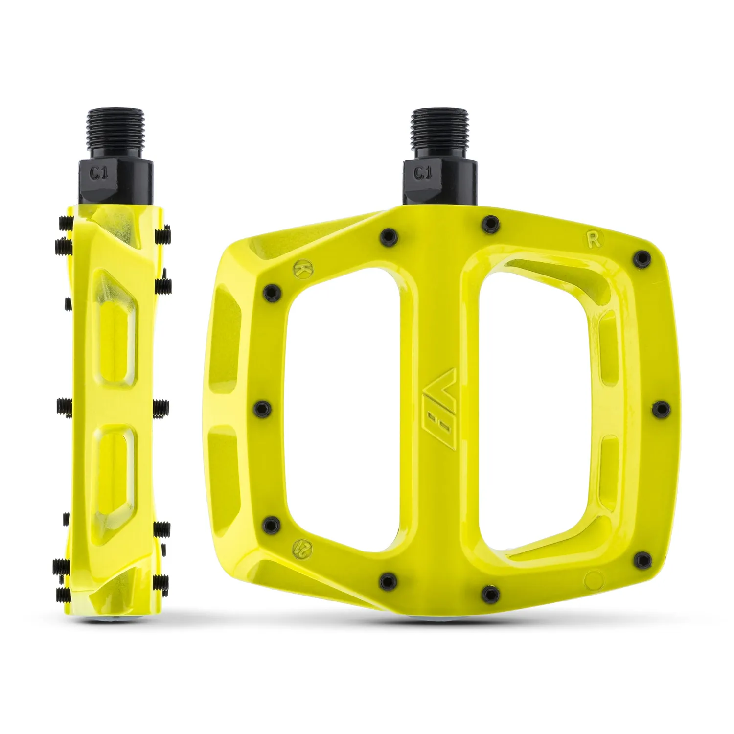 DMR V8 platformpedal sort alu