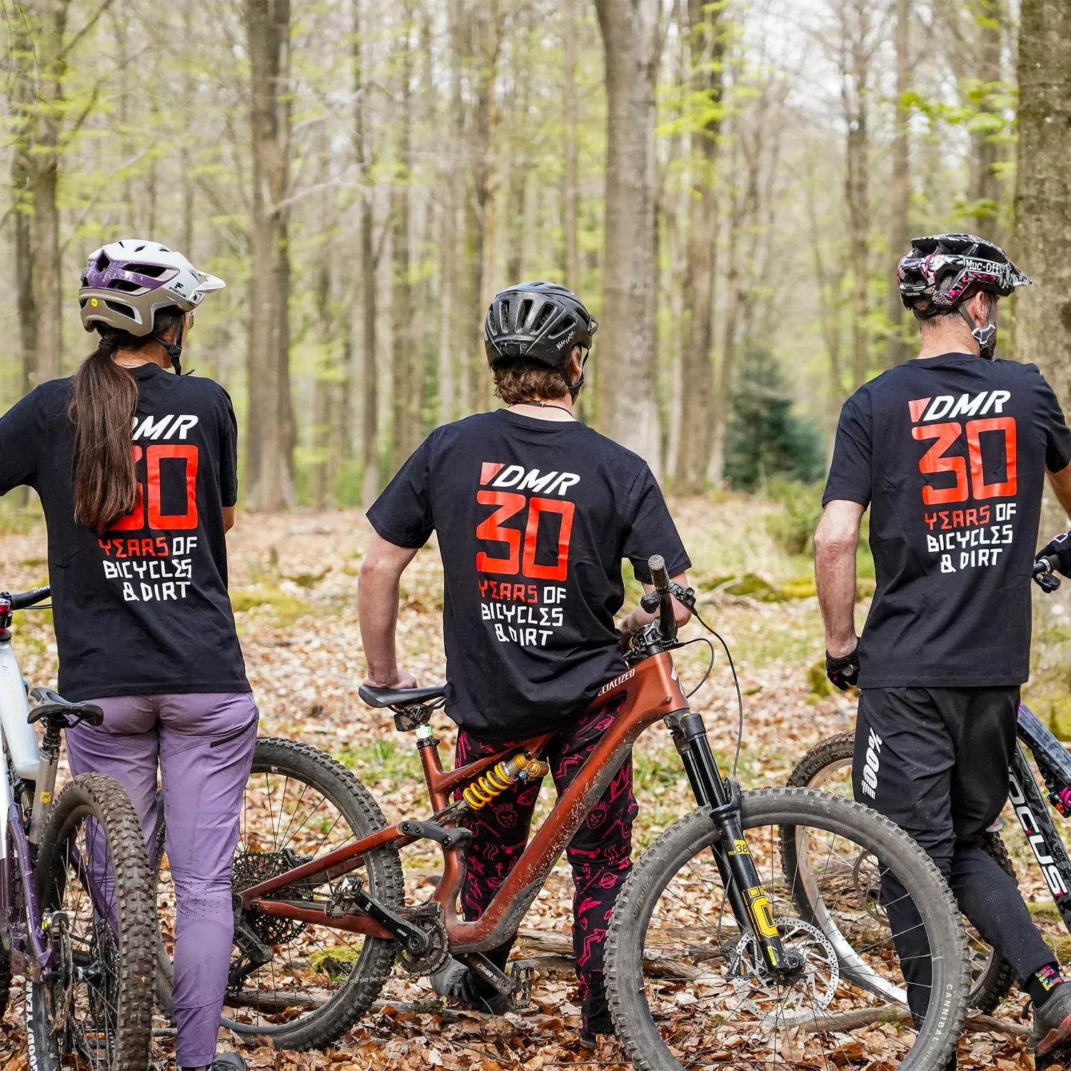DMR 30 Year t-shirt sort økologisk bomuld