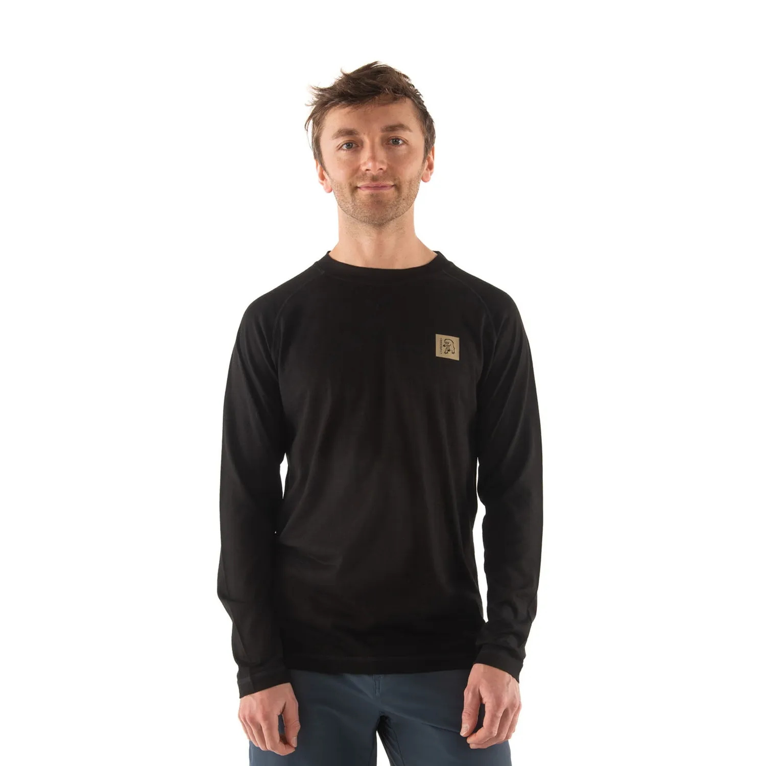 Chromag Veldt Jersey Men's cykeltrøje sort M merino