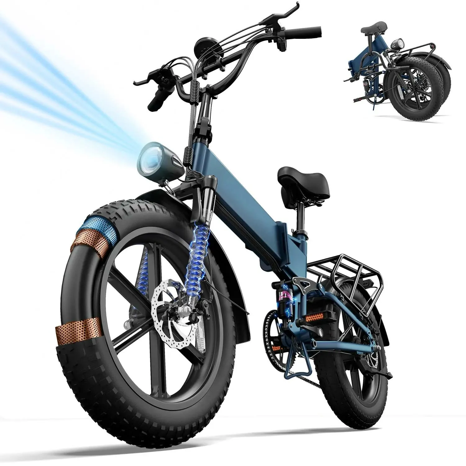 URLIFE T5 US elcykel pendlerklar