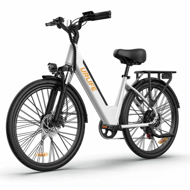 URLIFE E26 48V elcykel sort EU rækkevidde
