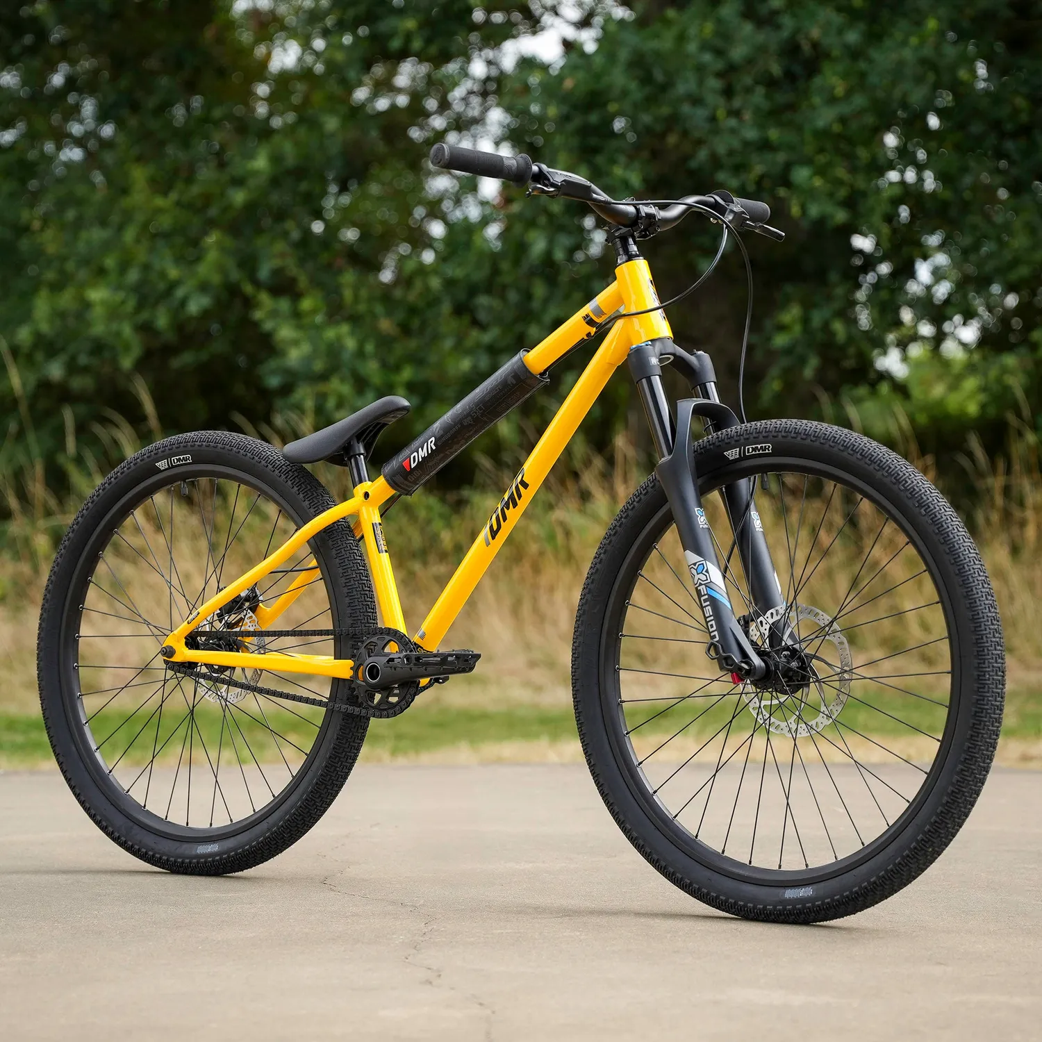 DMR Frame Pad stelbeskytter sort 29-34 mm