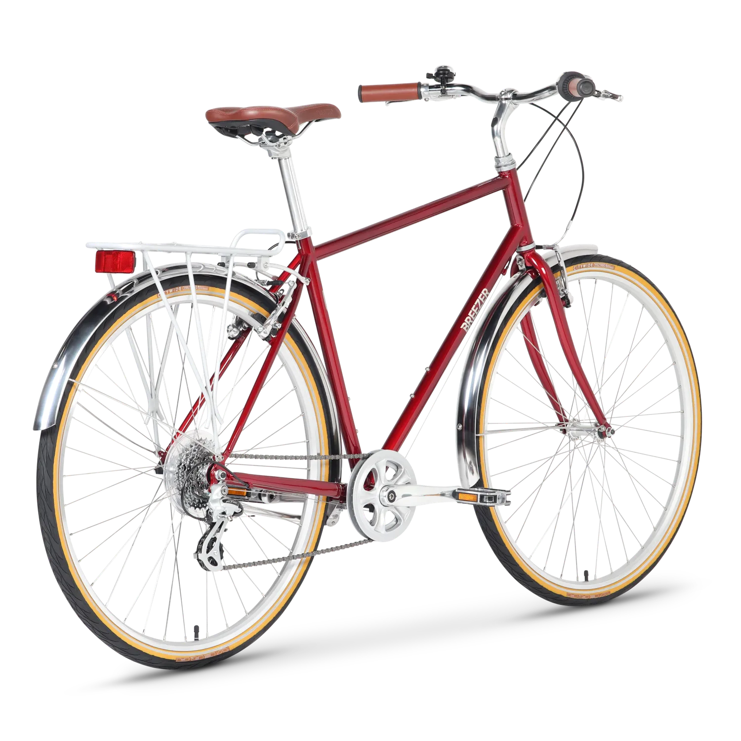 Breezer Downtown bycykel Red Light 56 cm