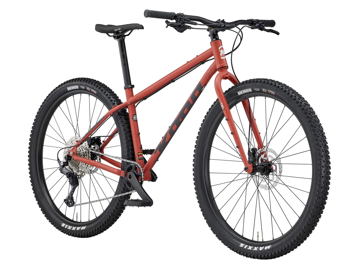 Kona Unit X mountainbike rød 12-speed stiv