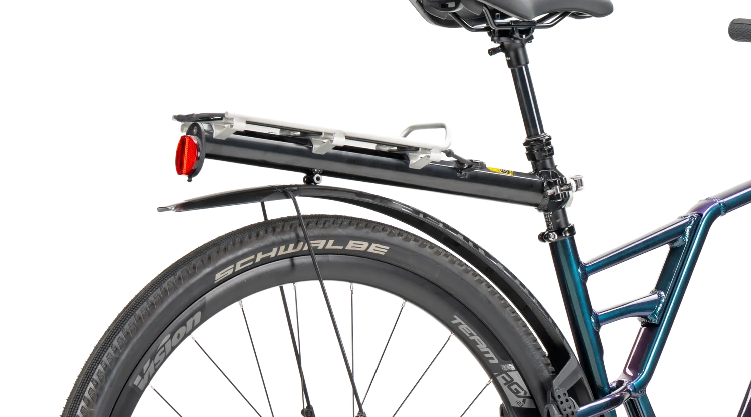 SilverRider Gravel Path flatbar gravelcykel marine 1x11