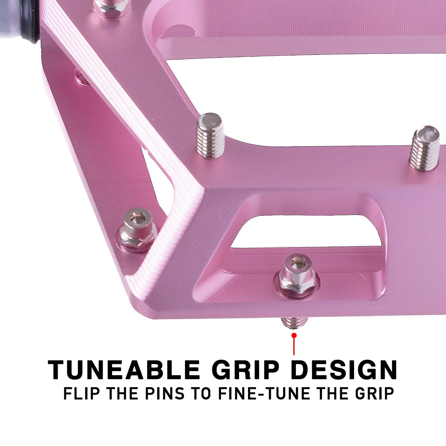 DMR Flip Pins pedalpins 44 stk sort stål
