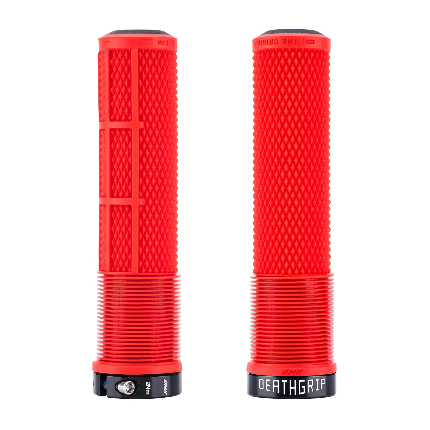 DMR Bikes Deathgrip2 greb sort Thick flangeless