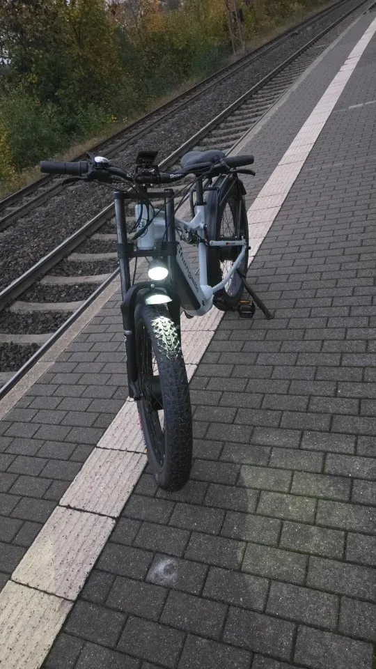 URLIFE E20 UK elcykel Dusty Teal pendlerklar