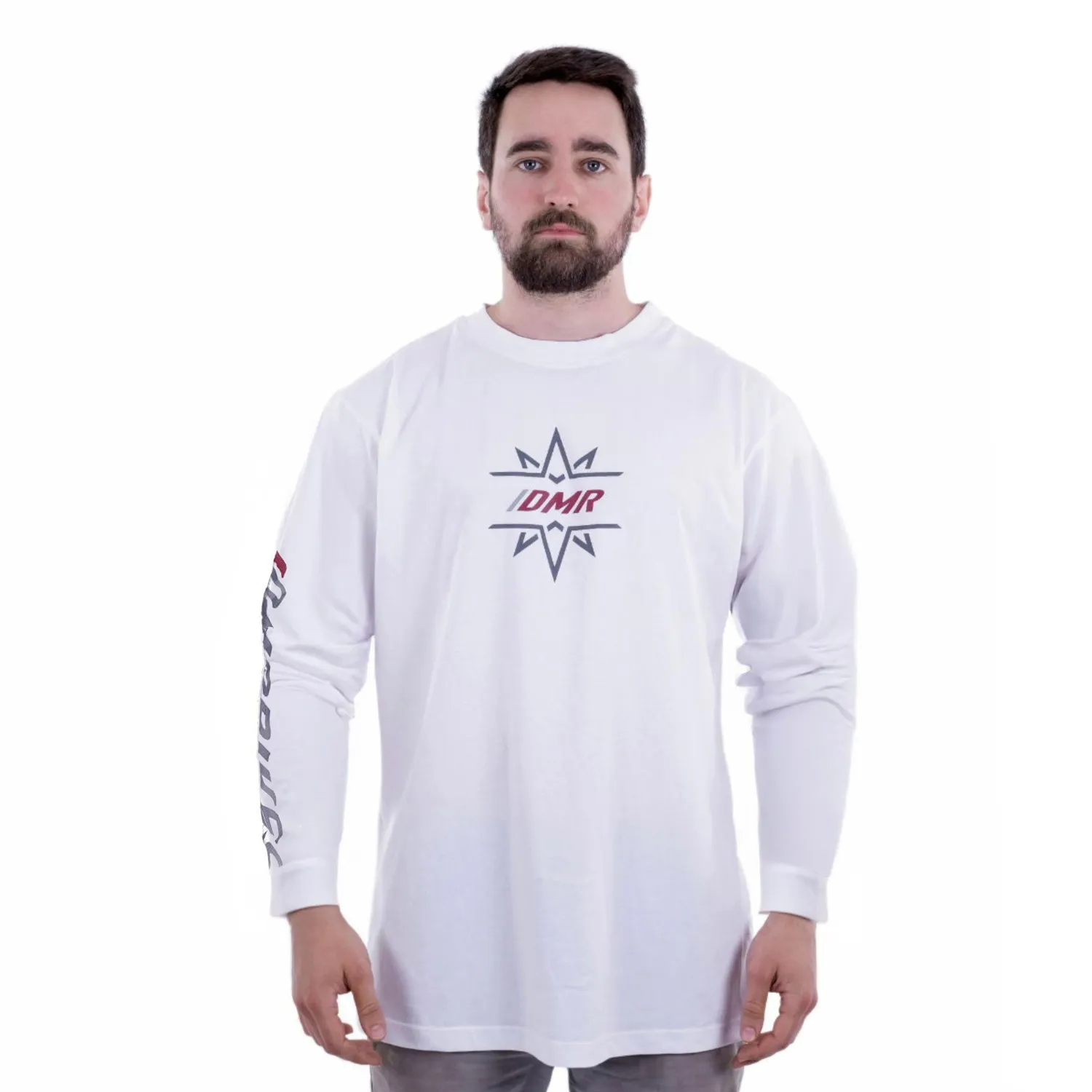 DMR Trailstar langærmet t-shirt bomuld sort
