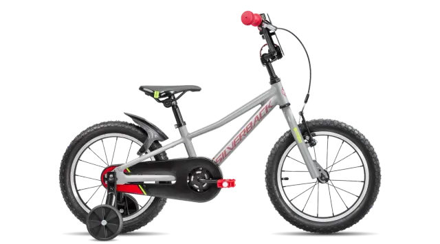 Silverback Skid 16 børnecykel 16" Moonwalk Grey alu