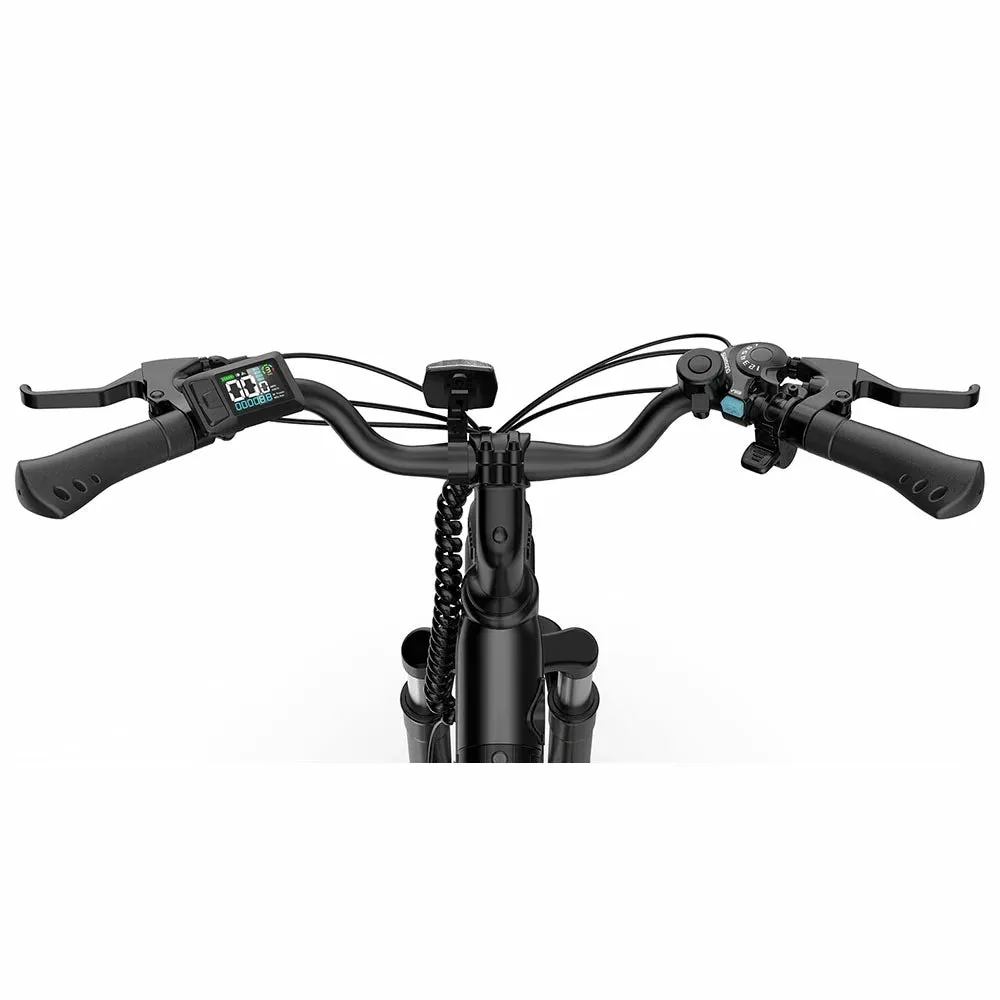 URLIFE E26 48V UK elcykel White testet på grus