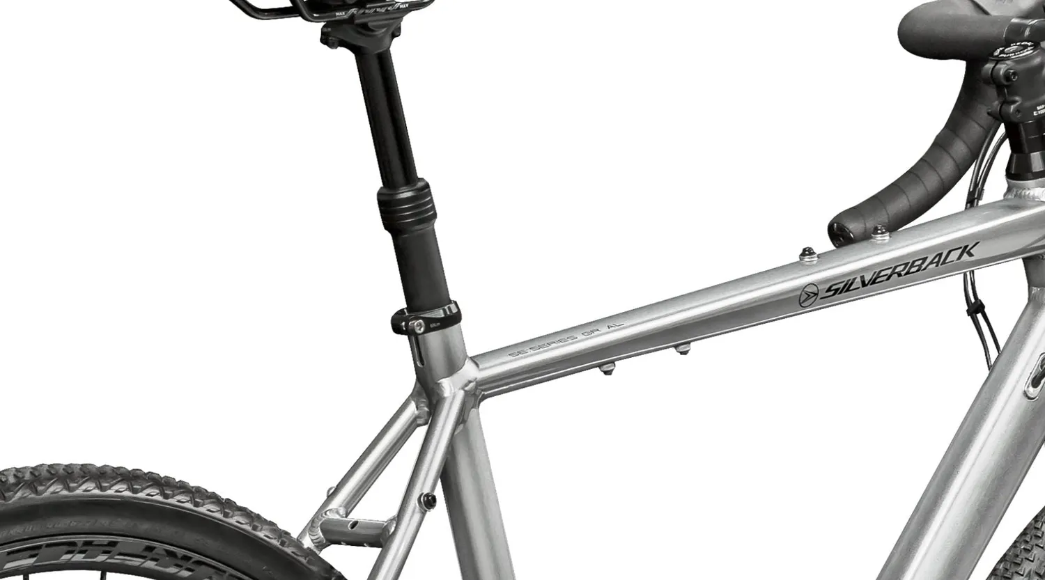 Silverback SE Series GR AL 11 gravelcykel S sølv 1x11
