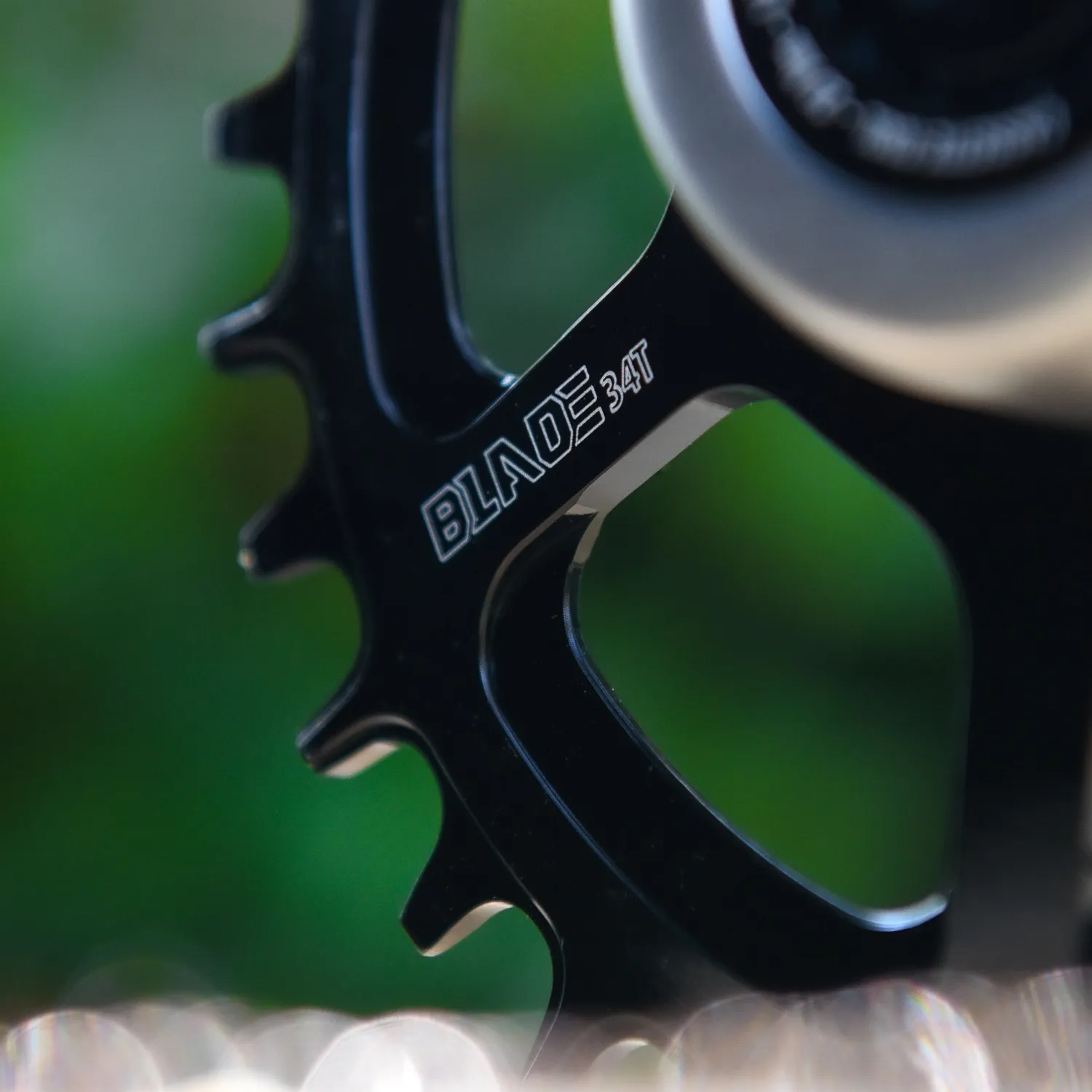 DMR Bikes Blade klinge sort 34T narrow wide
