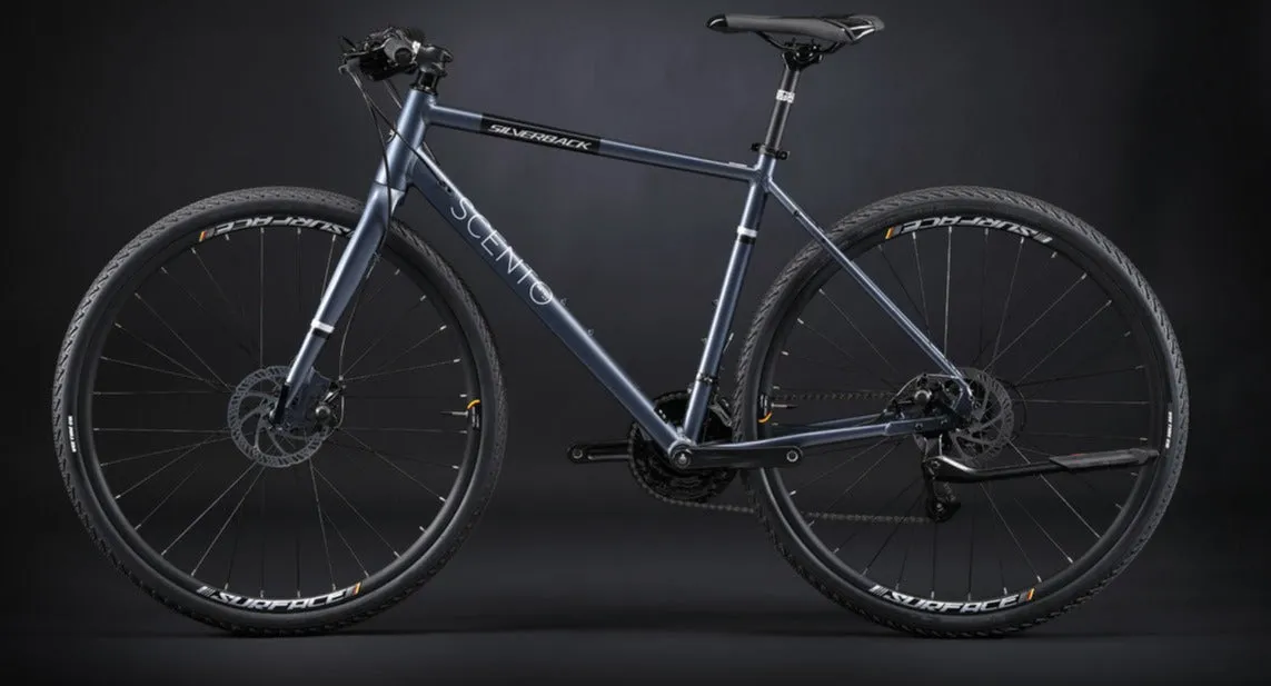 Silverback Scento Metro MD hybridcykel Quantum Grey