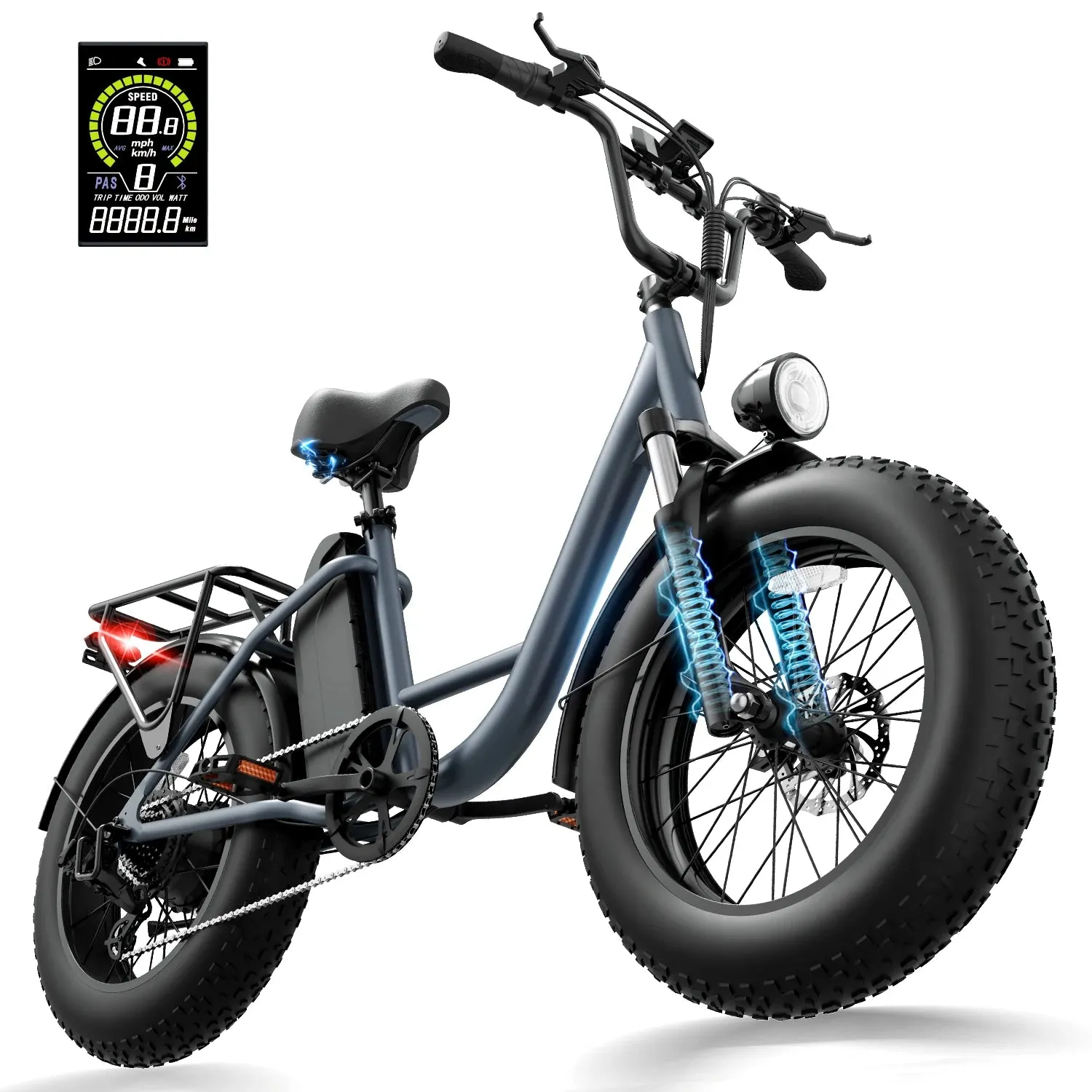 URLIFE E20 Pro elcykel sort EU-version