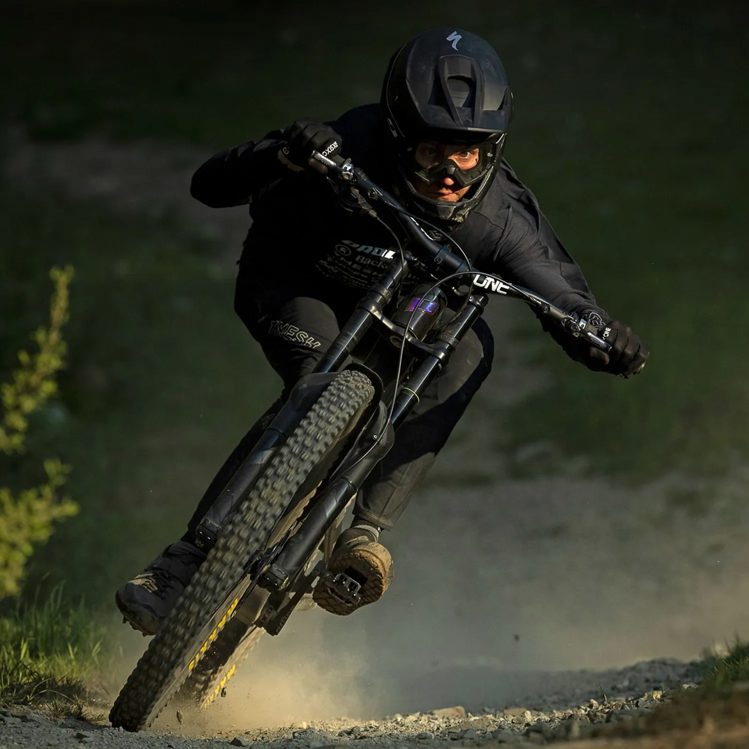 OneUp aluminium styr bundle cockpit 35mm rise