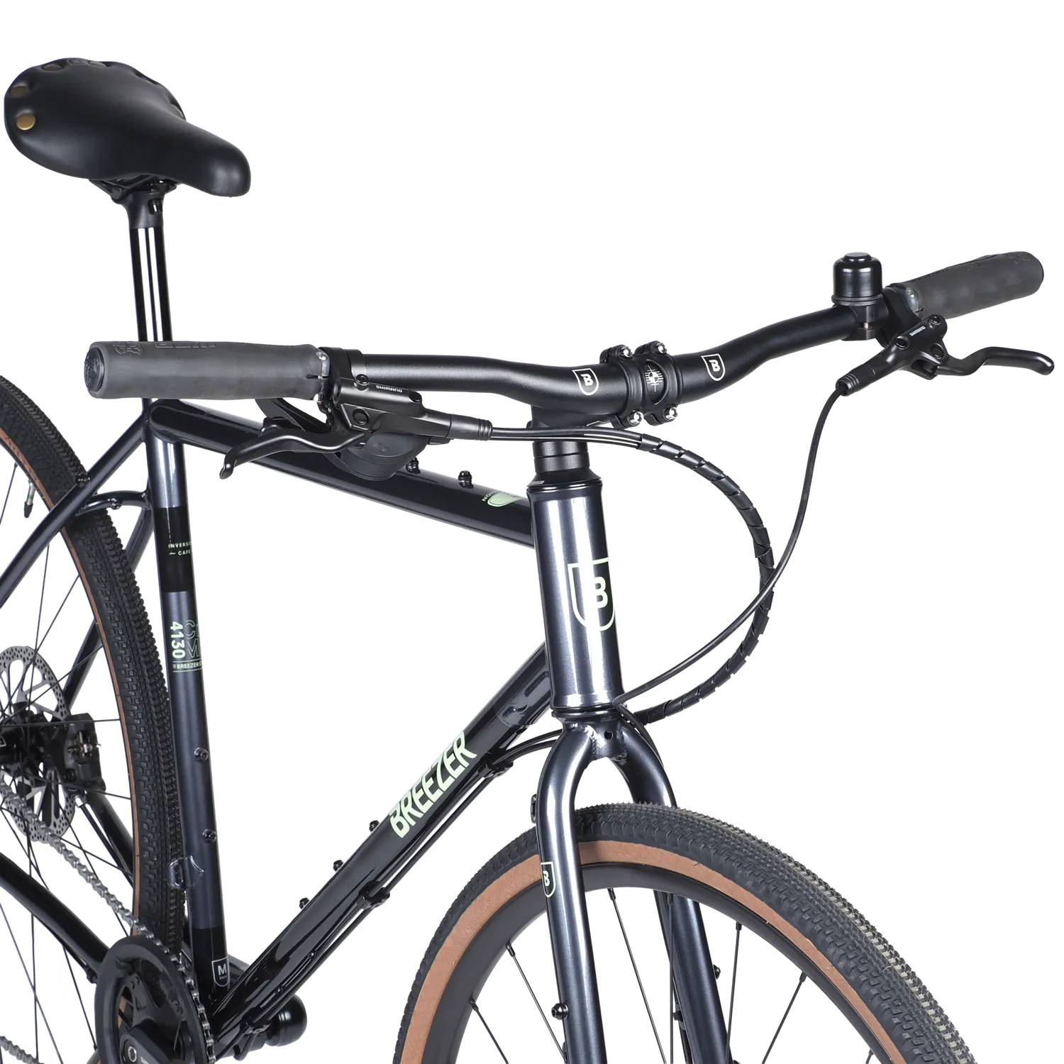 Breezer Inversion Cafe gravelbike Dense Fog 6 str.