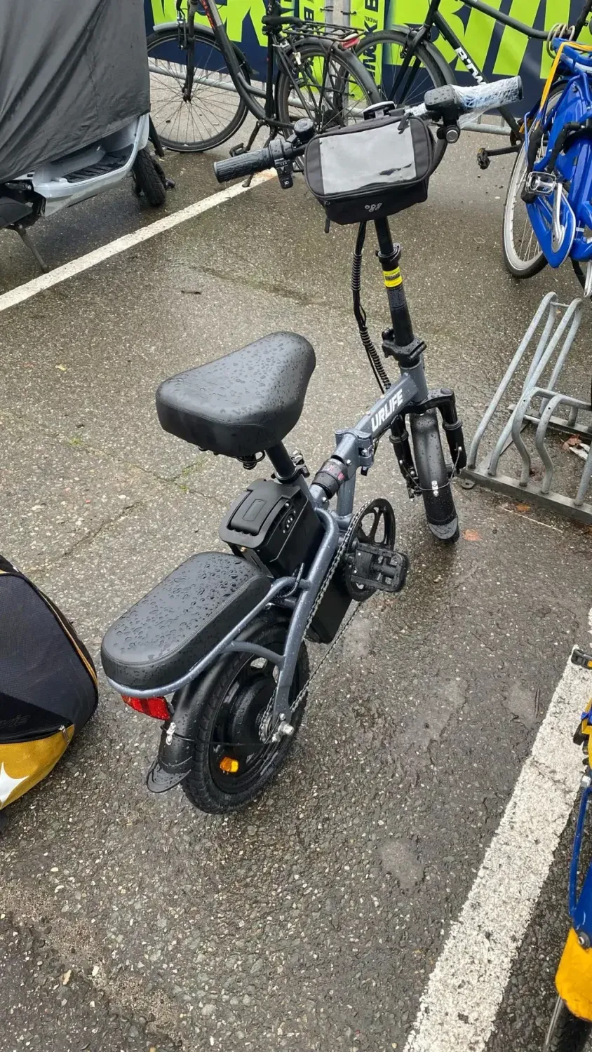 URLIFE F1L US elcykel Black byklar