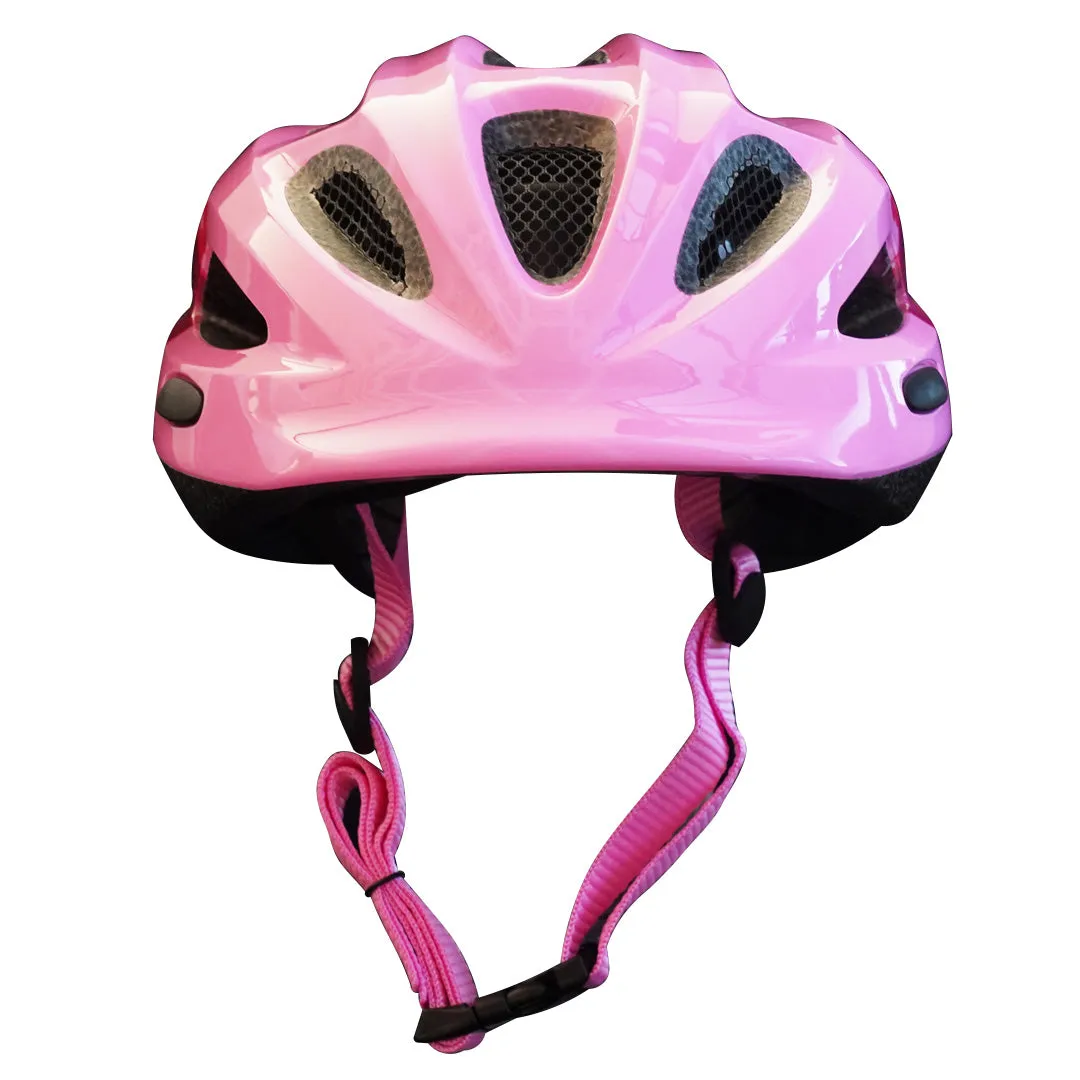 Silverback Space Sally Girls cykelhjelm mat pink let