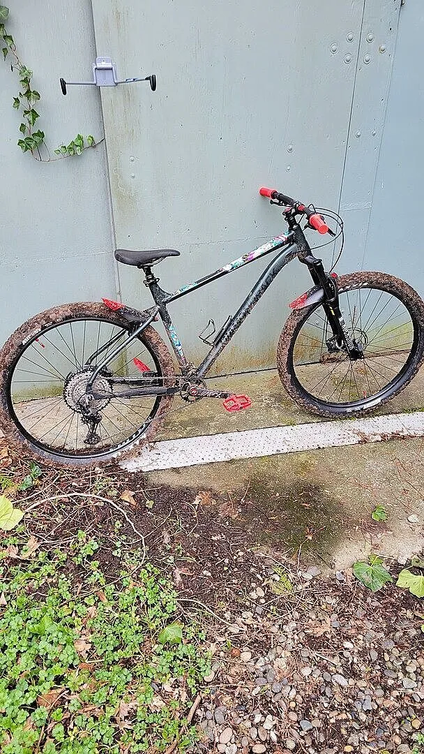 OneUp Composite platformpedaler sort med grip