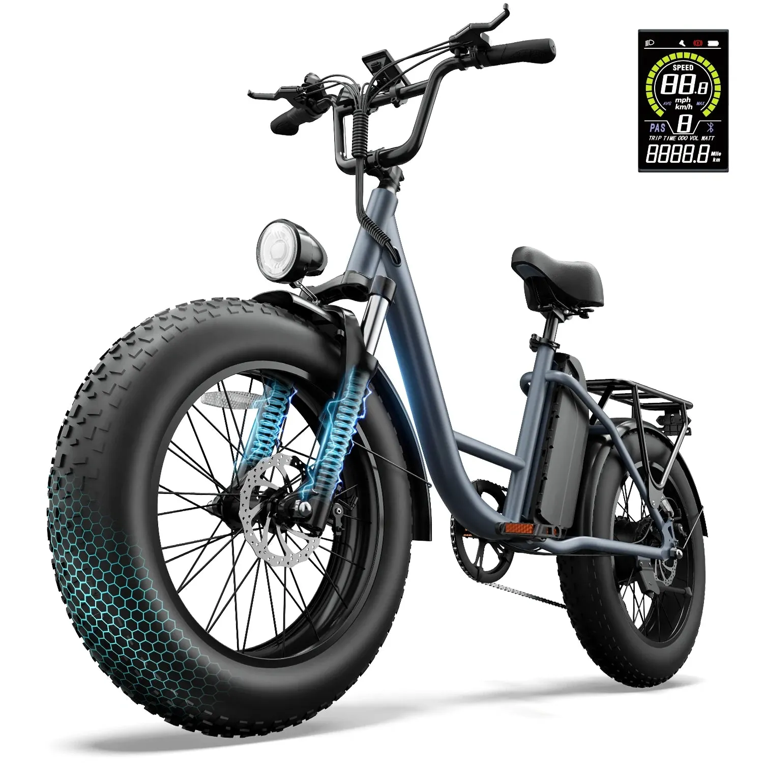 URLIFE E20 Pro elcykel sort EU-version