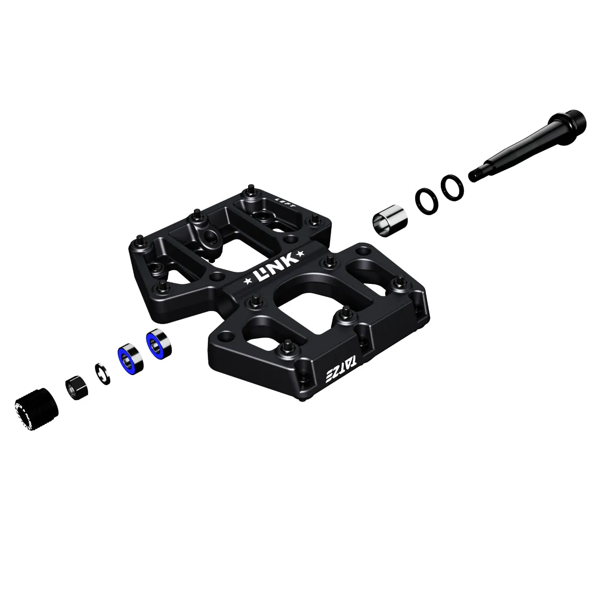 TATZE Link Composite platformpedal 13,5 mm