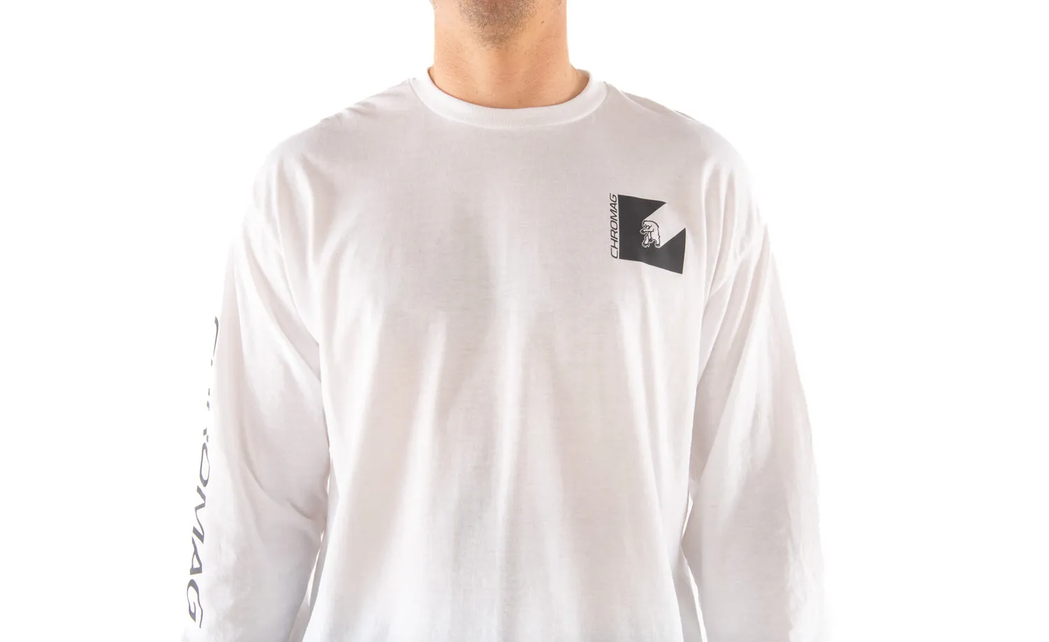 Chromag Hit LS langærmet tee hvid