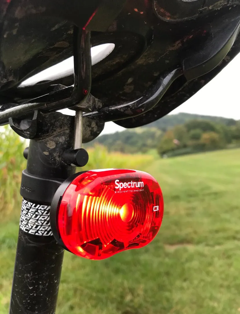 Silverback Spectrum Star baglygte single LED
