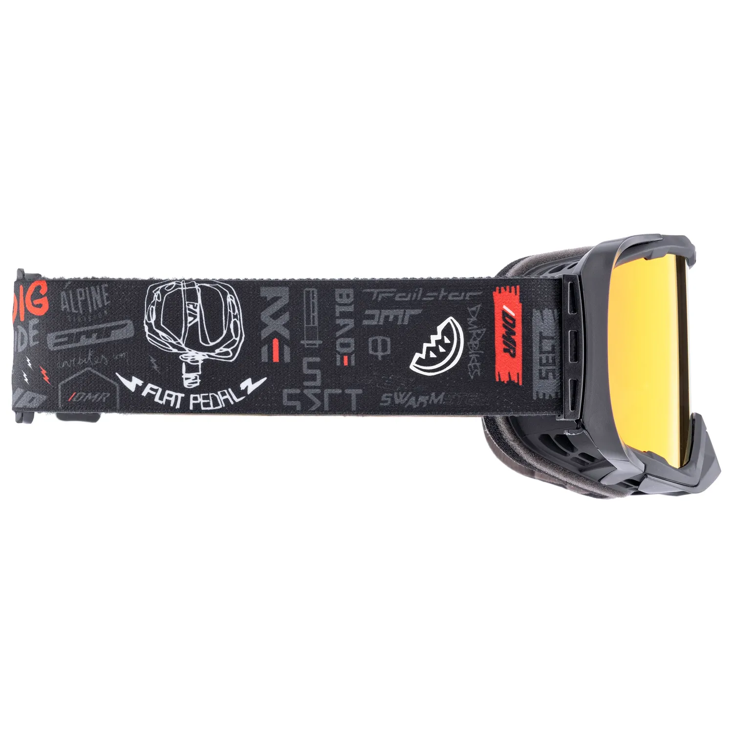 DMR 30 Year Melon goggle MTB Red Chrome linse