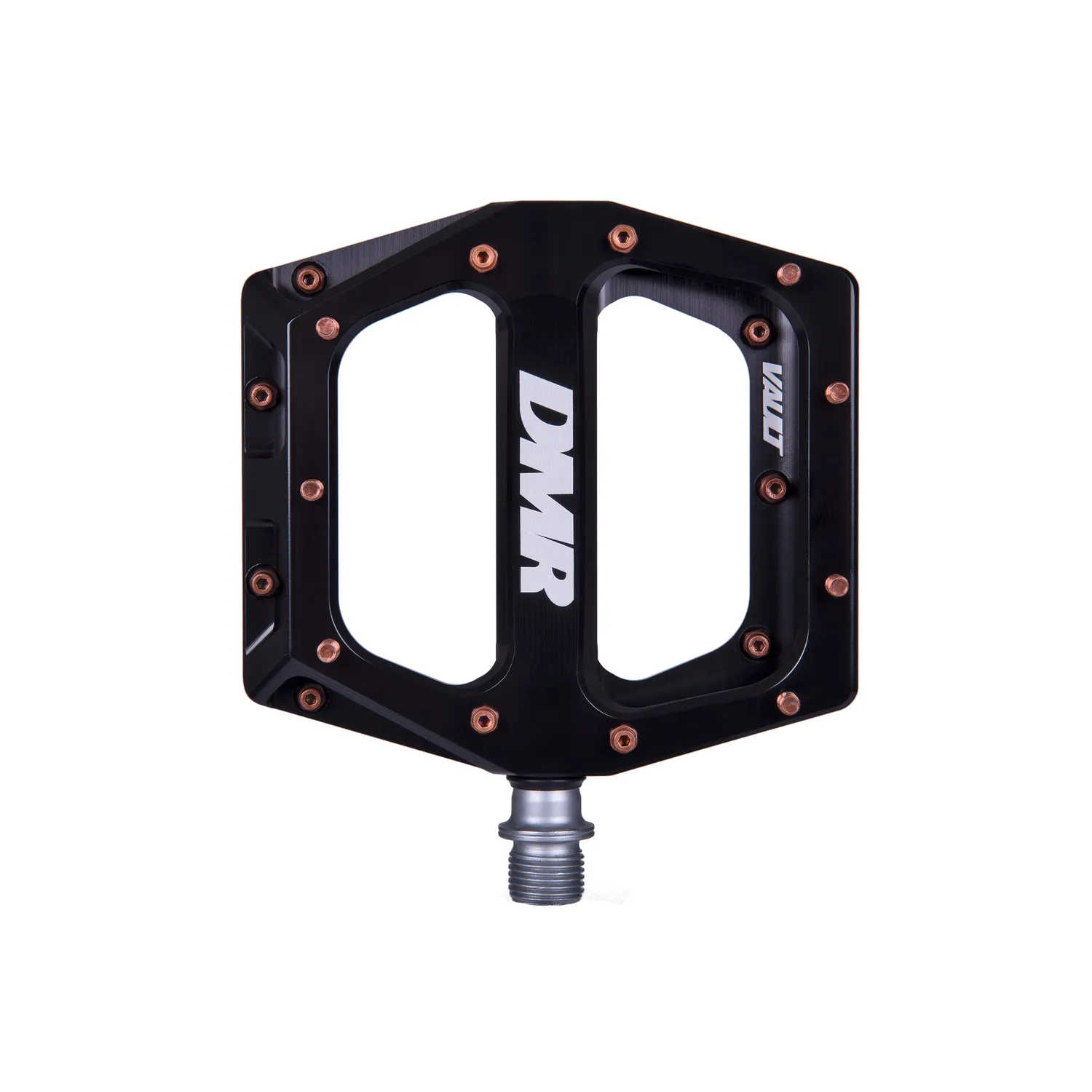 DMR Vault LE platformpedal sort med kobberpins