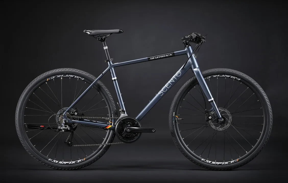 Silverback Scento Metro MD hybridcykel Quantum Grey