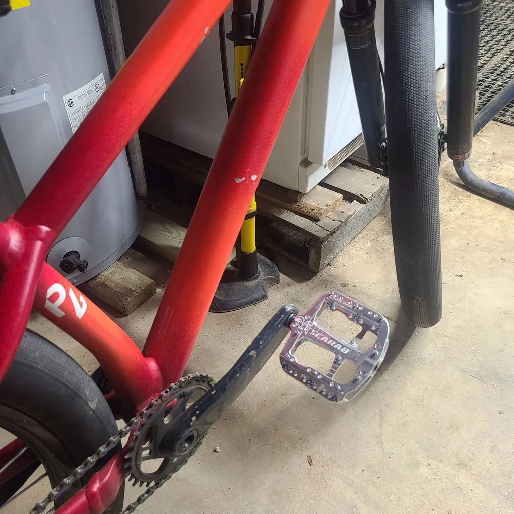 Chromag Scarab pedaler platform alloy sort