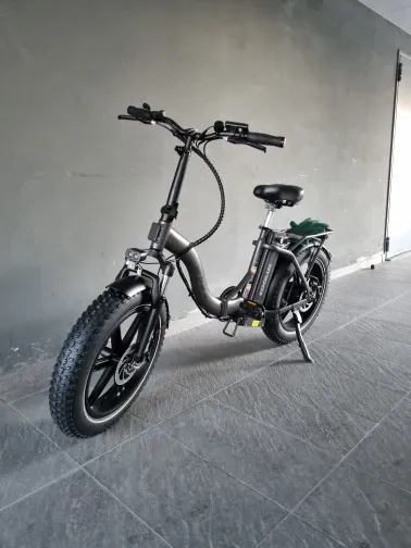 URLIFE E20 UK elcykel Dusty Teal pendlerklar